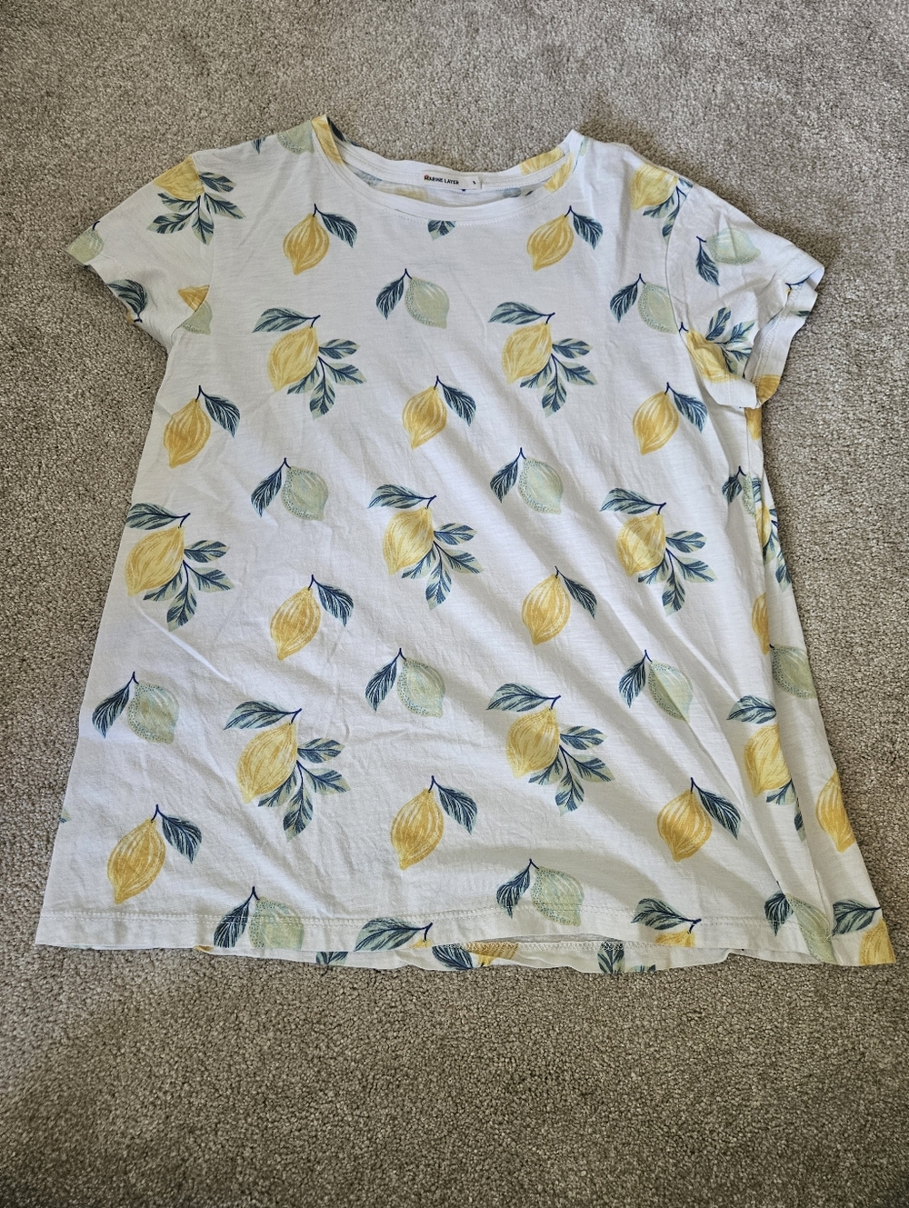 Marine Layer Lemon Tee, Small